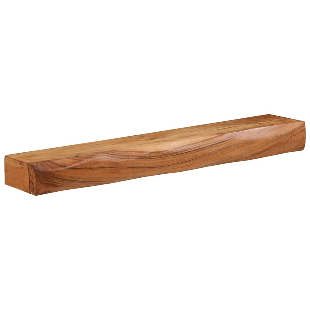 Étagère Murale en Bois Massif d'Acacia-La-Fabrique-Industrielle