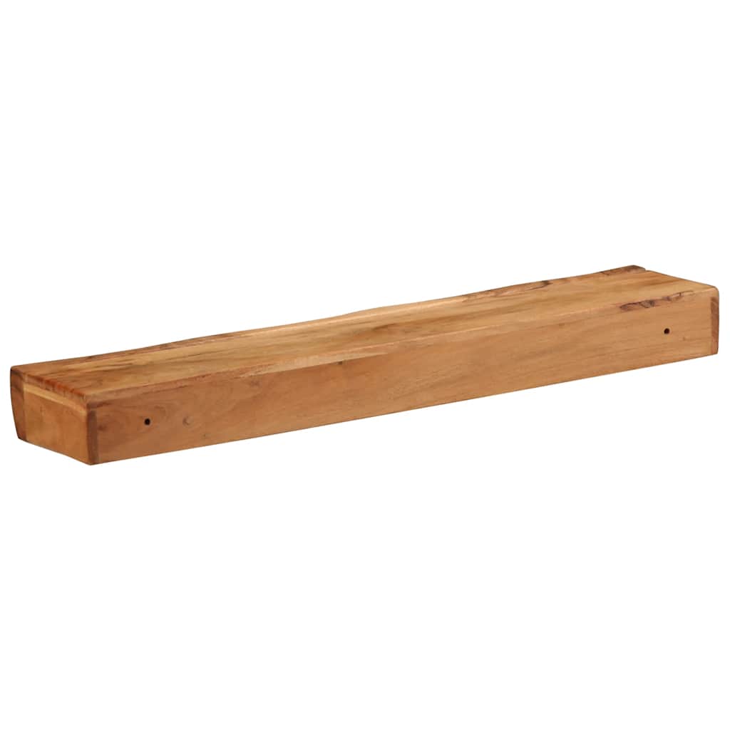Étagère Murale en Bois Massif d'Acacia-La-Fabrique-Industrielle