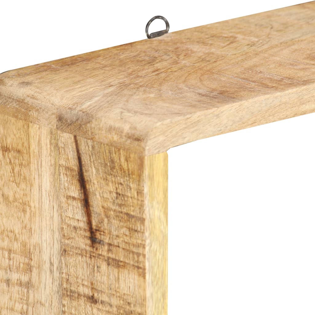 Étagère Murale en Bois Naturel de Manguier-La-Fabrique-Industrielle