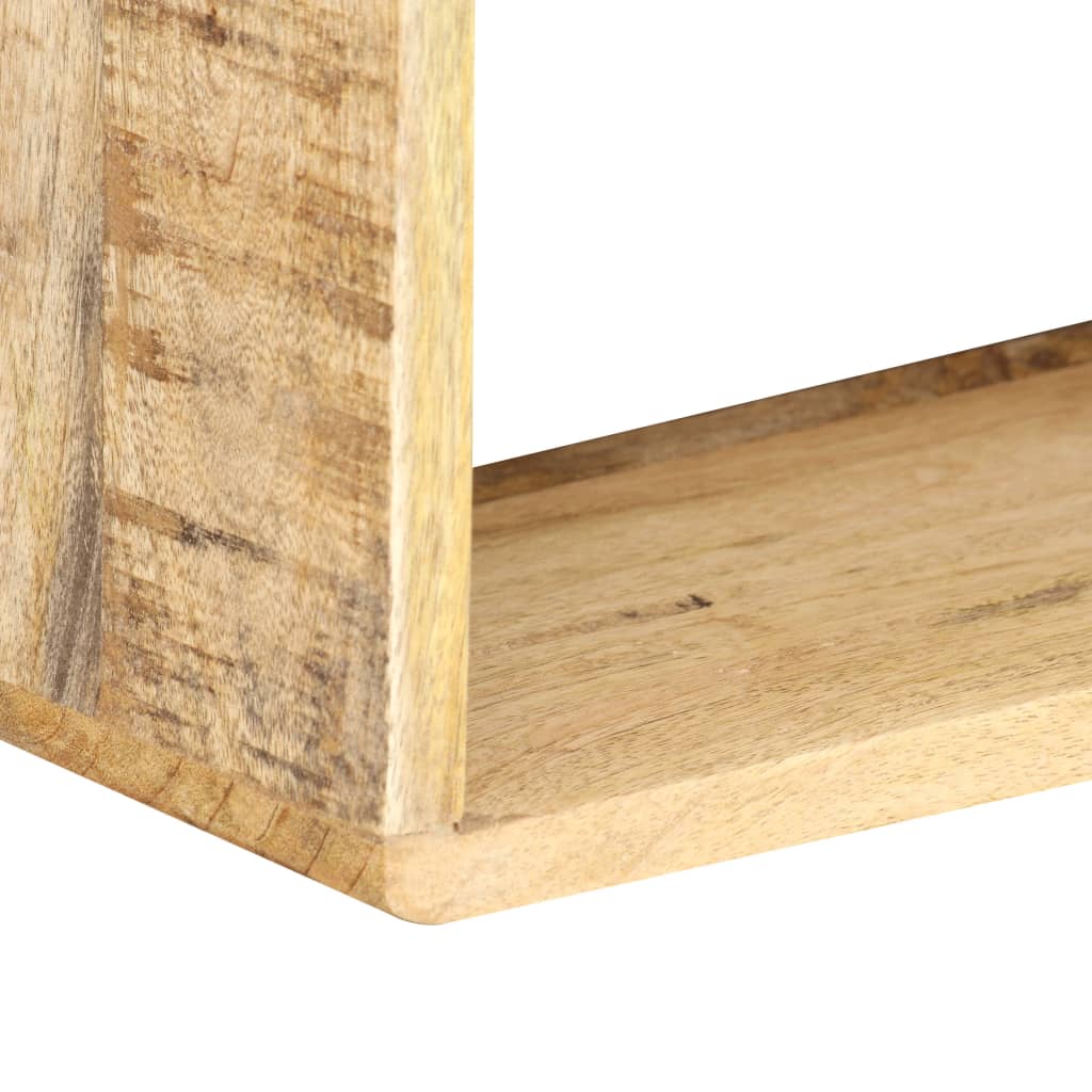 Étagère Murale en Bois Naturel de Manguier-La-Fabrique-Industrielle