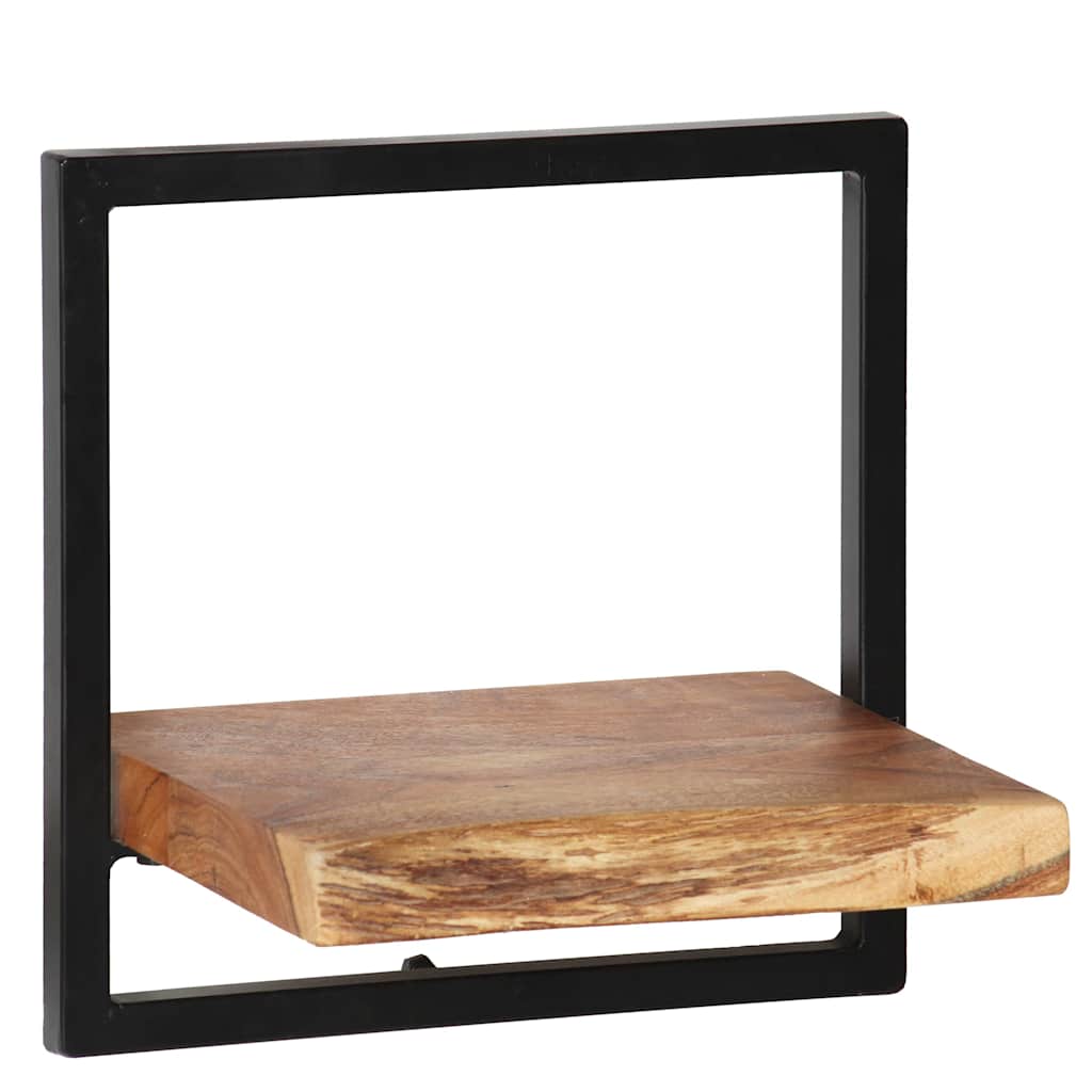 Étagère Murale en Bois et Acier Style Industriel-La-Fabrique-Industrielle