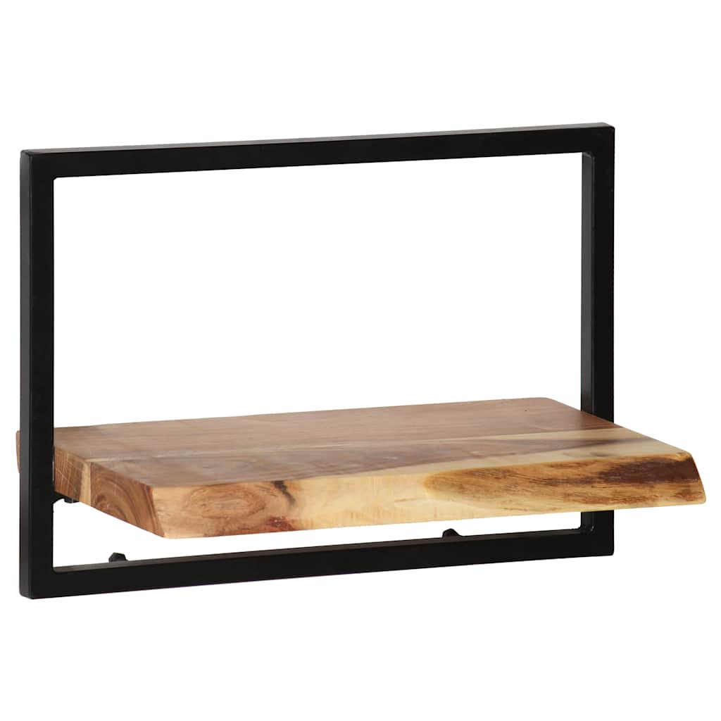 Étagère Murale en Bois et Acier Style Industriel-La-Fabrique-Industrielle