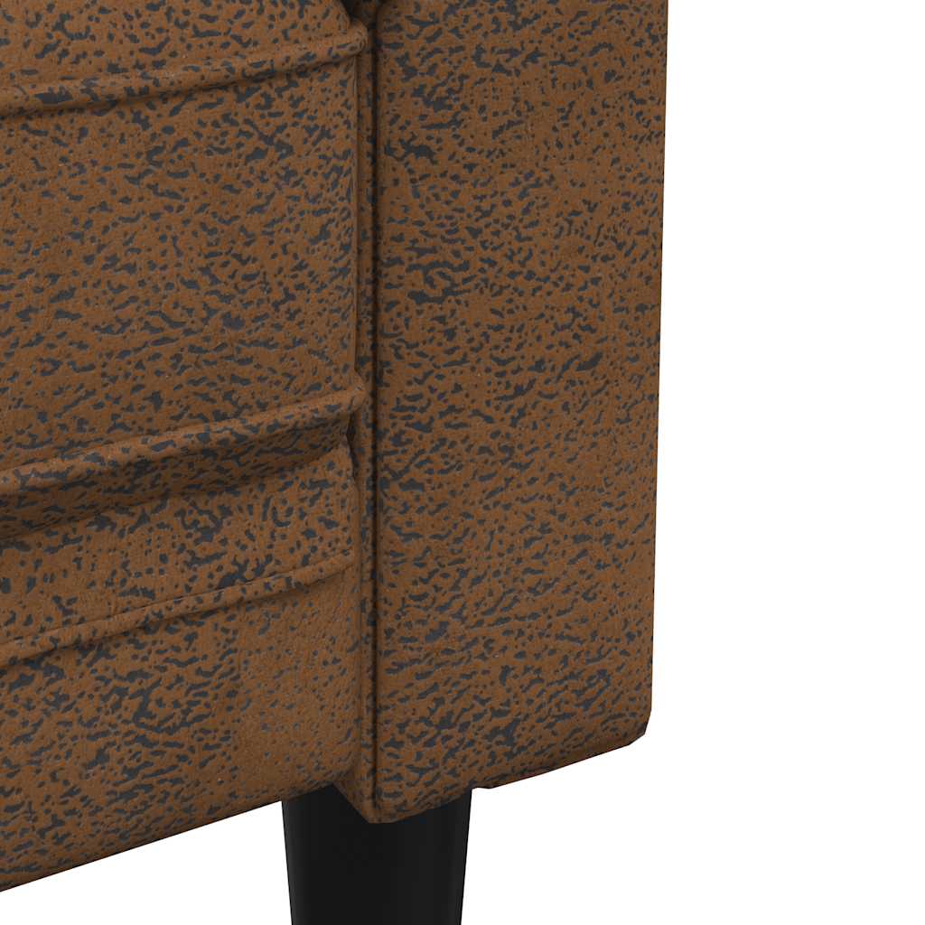 Fauteuil Chesterfield en Tissu Élégant-La-Fabrique-Industrielle