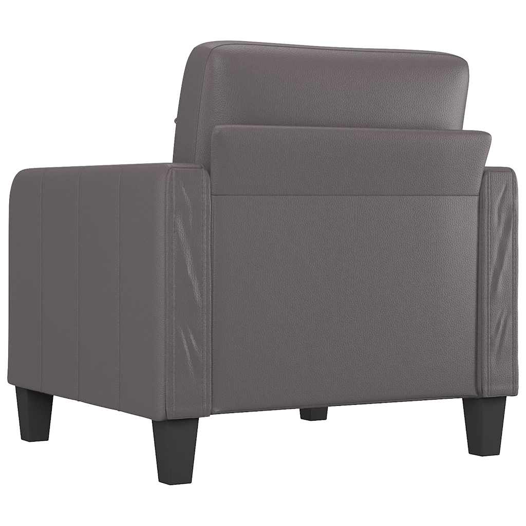 Fauteuil Club Haut de Gamme en Similicuir-La-Fabrique-Industrielle