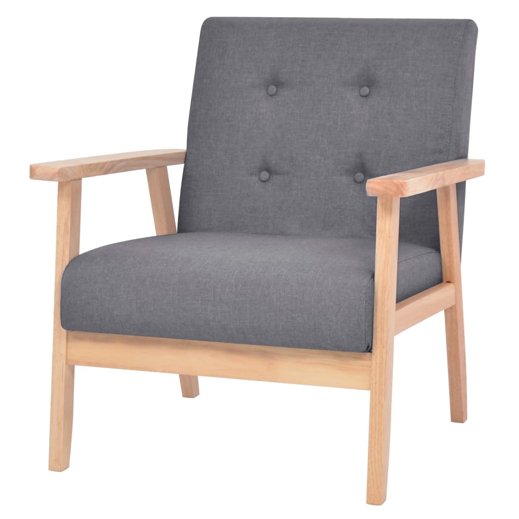 Fauteuil Industriel Vintage en Similicuir-Gris foncé-1-La-Fabrique-Industrielle