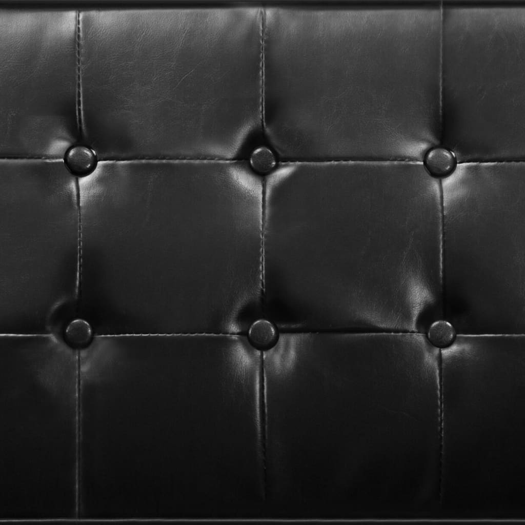 Fauteuil Industriel en Simili Cuir Noir-La-Fabrique-Industrielle