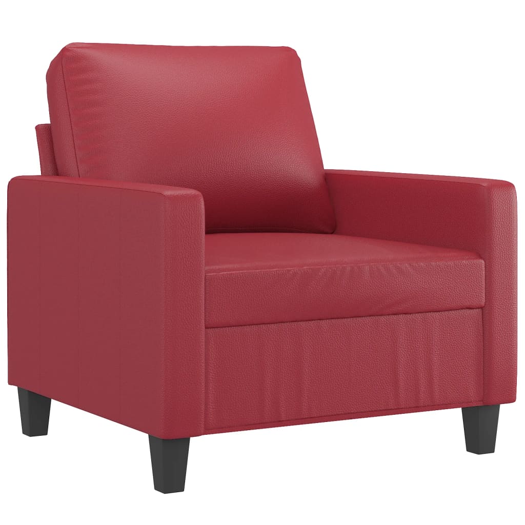 Fauteuil Industriel en Similicuir avec Repose-Pieds-La-Fabrique-Industrielle