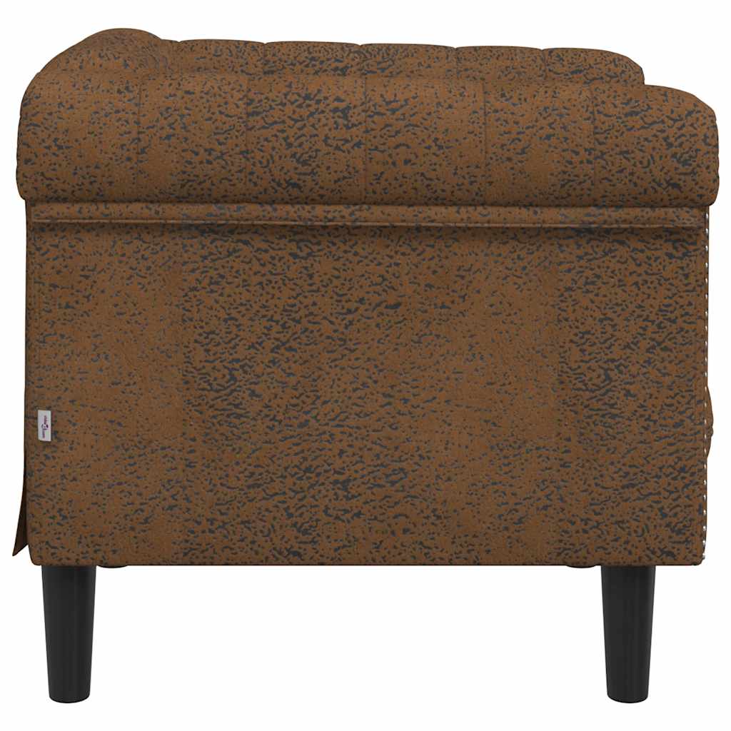 Fauteuil en Cuir Daim Style Industriel-La-Fabrique-Industrielle