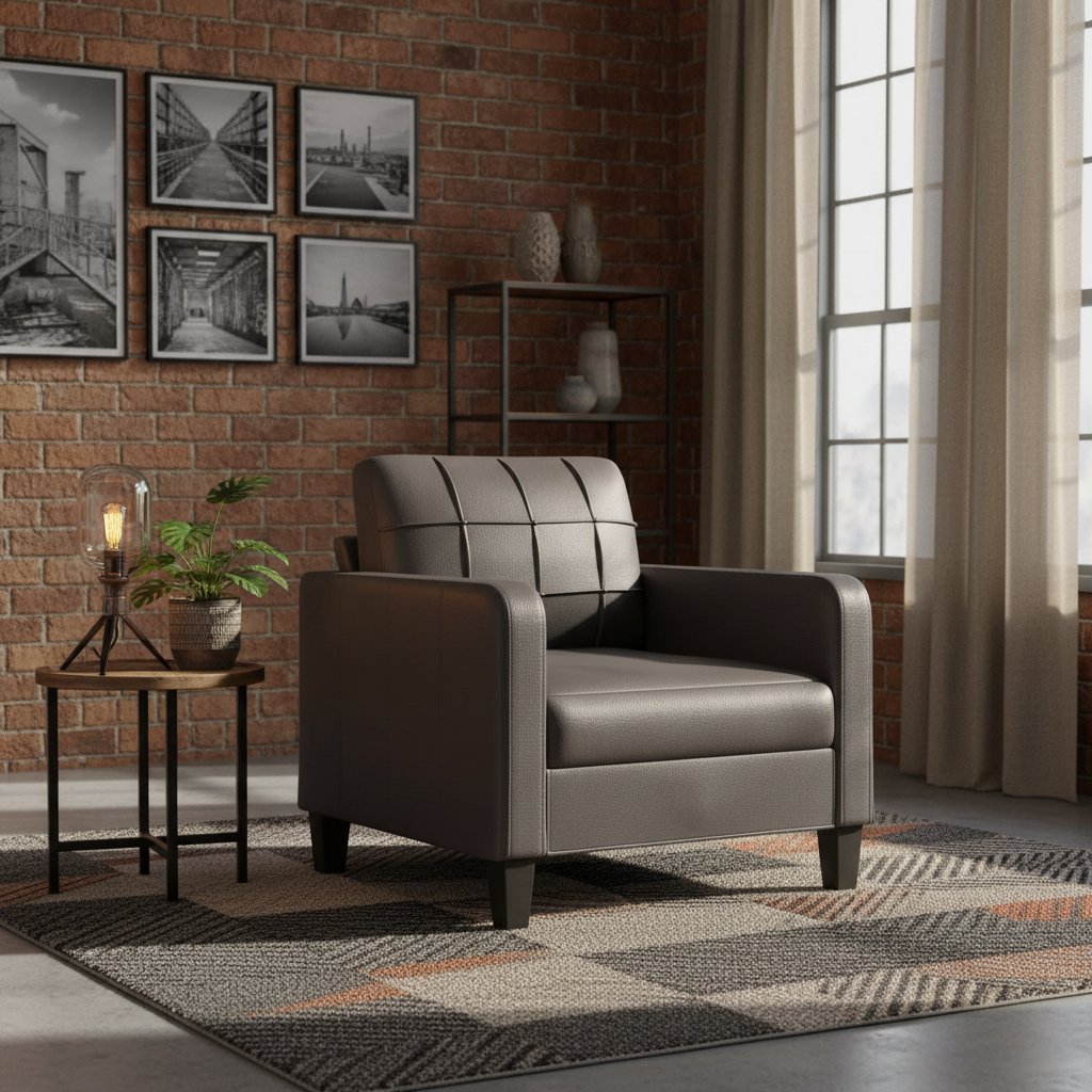 Fauteuil Similicuir Salon