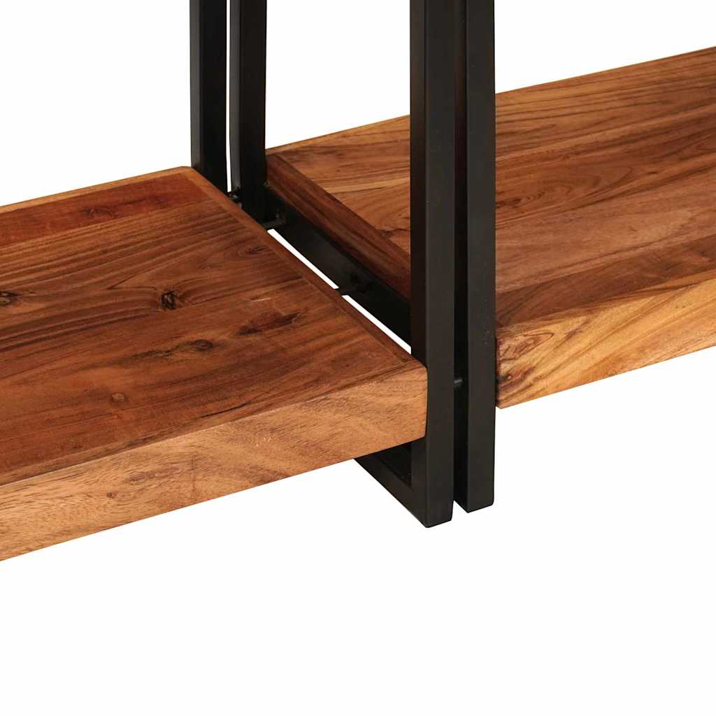 Grande Console en Bois Élégante et Industrielle-La-Fabrique-Industrielle