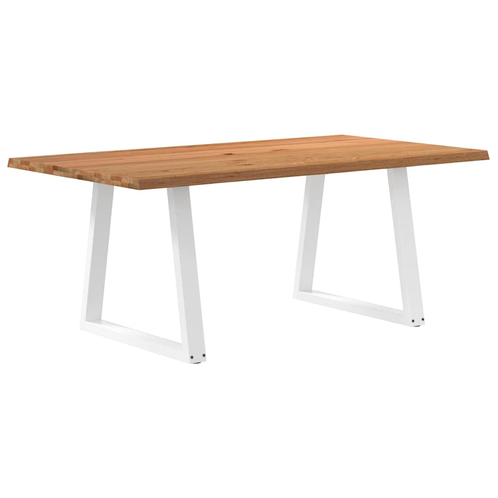 Grande Table Salle à Manger en Bois de Chêne-100 cm-180 cm-1-La-Fabrique-Industrielle