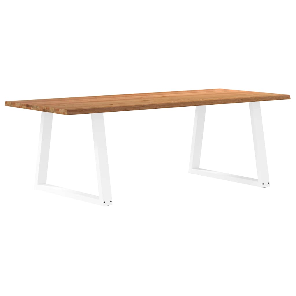Grande Table Salle à Manger en Bois de Chêne-100 cm-240 cm-1-La-Fabrique-Industrielle