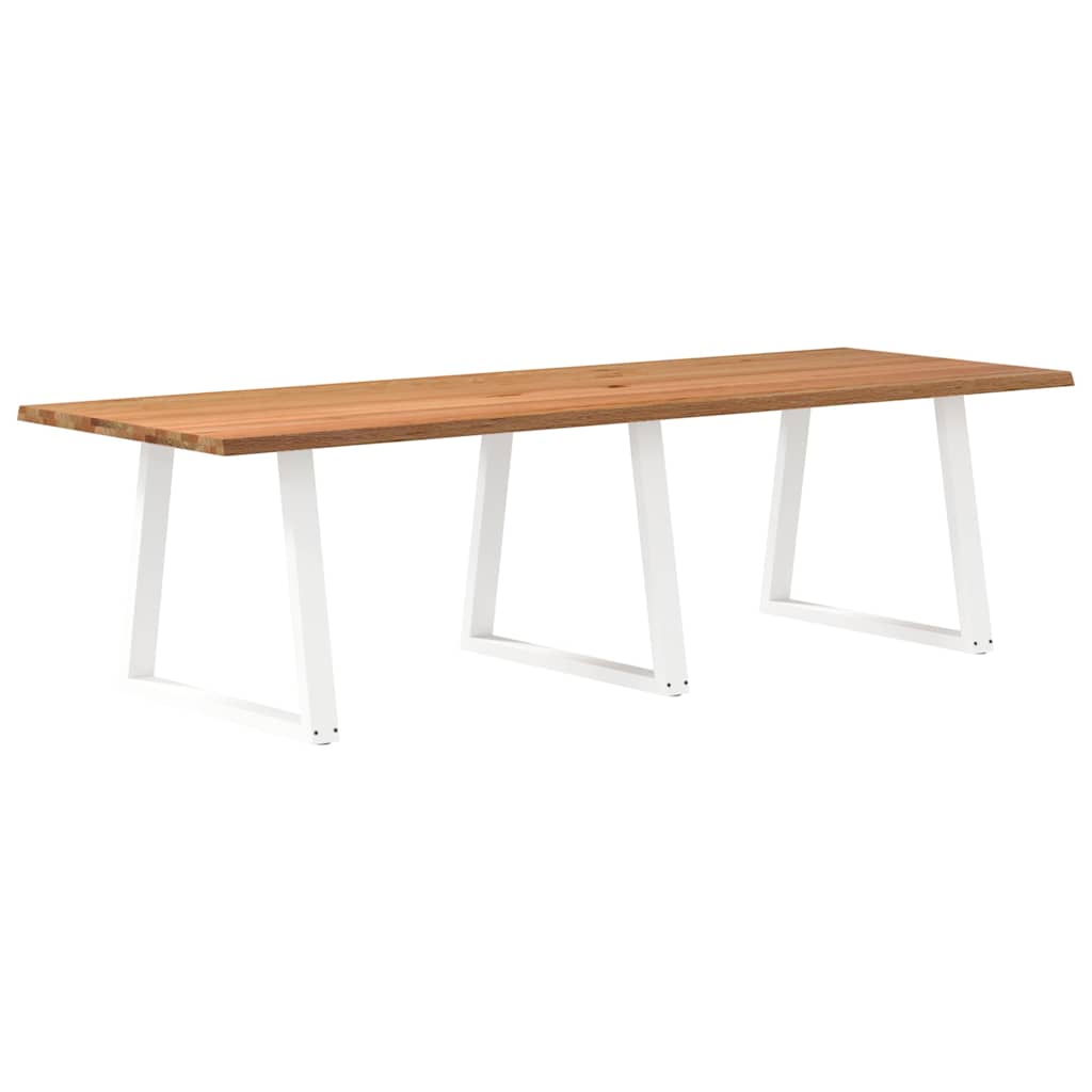 Grande Table Salle à Manger en Bois de Chêne-100 cm-280 cm-1-La-Fabrique-Industrielle