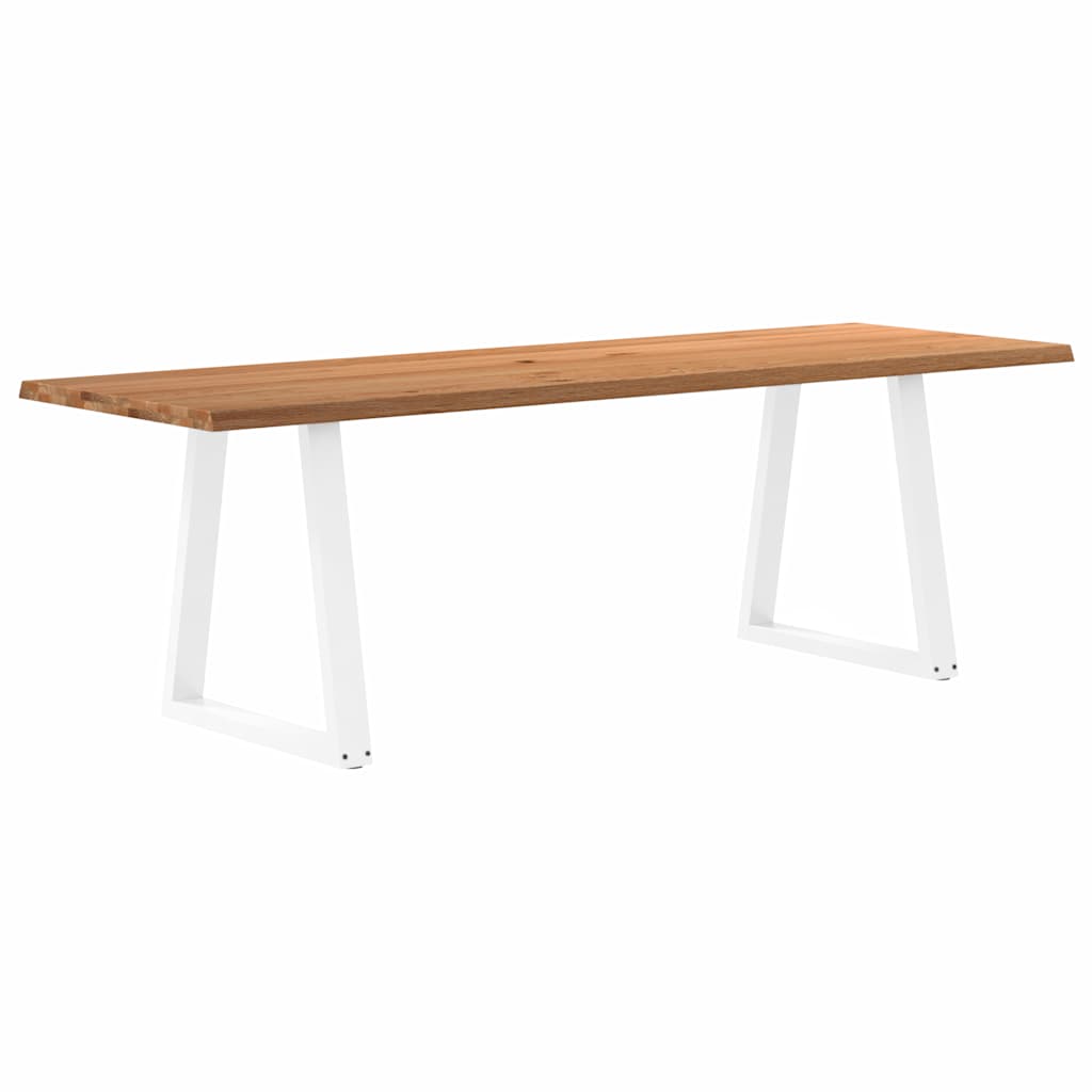 Grande Table Salle à Manger en Bois de Chêne-80 cm-240 cm-1-La-Fabrique-Industrielle