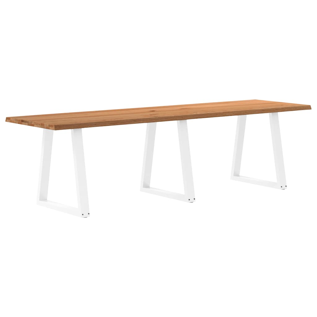Grande Table Salle à Manger en Bois de Chêne-80 cm-280 cm-1-La-Fabrique-Industrielle