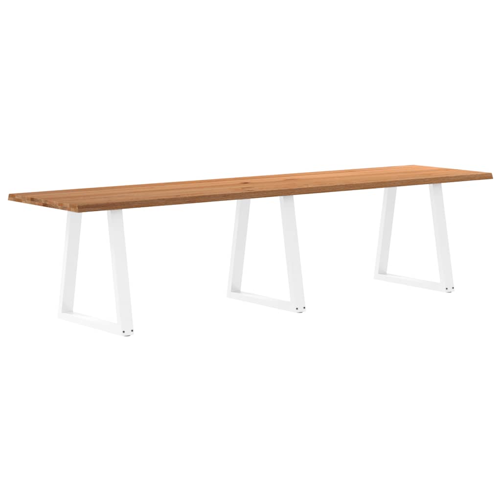Grande Table Salle à Manger en Bois de Chêne-80 cm-320 cm-1-La-Fabrique-Industrielle