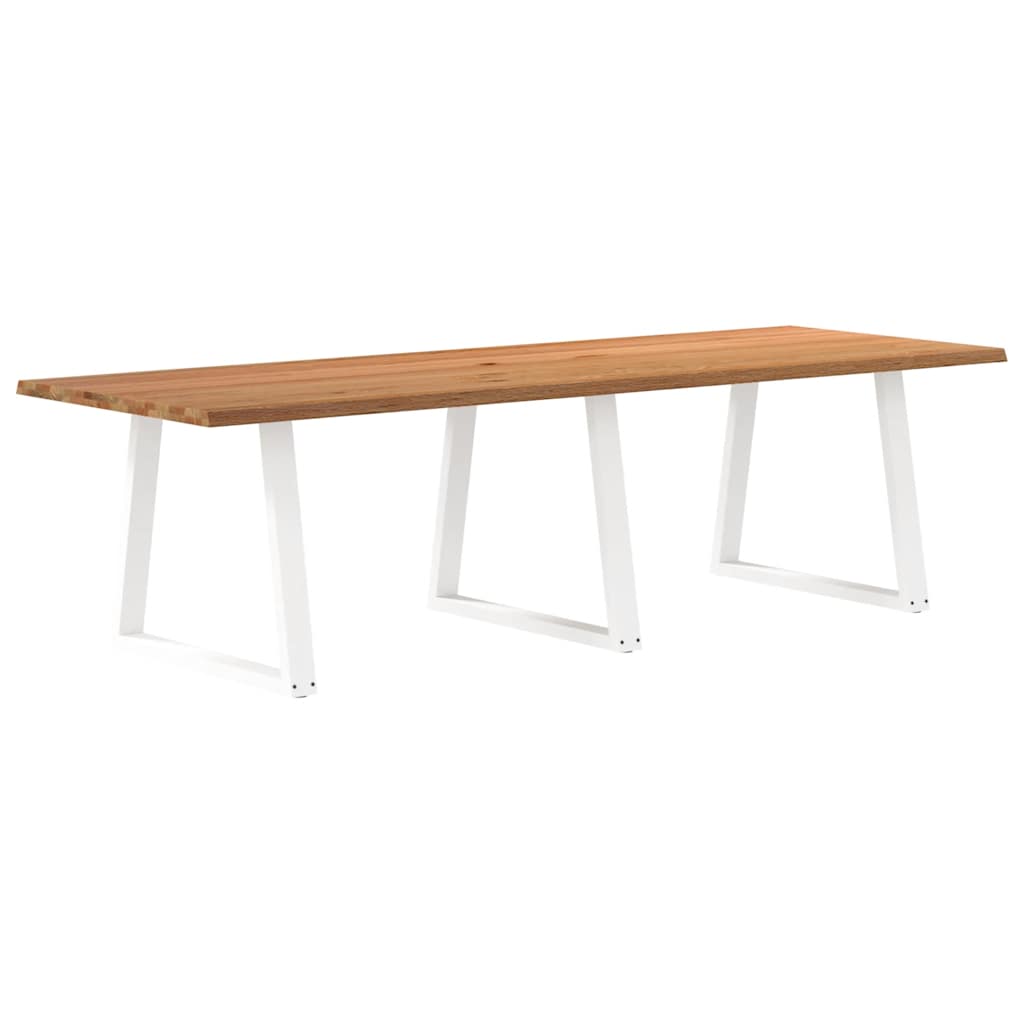 Grande Table Salle à Manger en Bois de Chêne-La-Fabrique-Industrielle