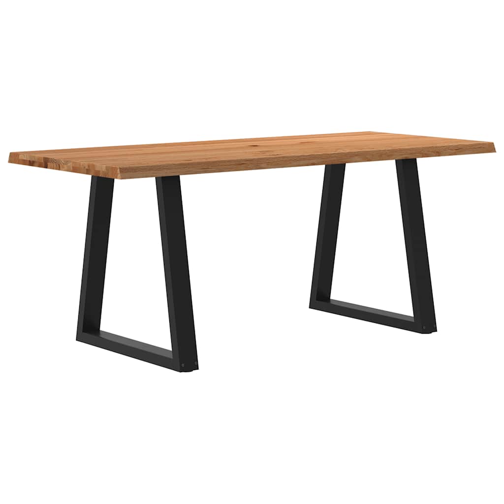 Grande Table à Manger Industrielle en Bois et Métal Noir-80 cm-180 cm-1-La-Fabrique-Industrielle