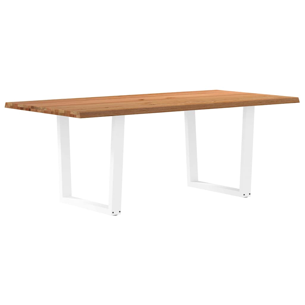 Grande Table en Bois Clair au Design Naturel-100 cm-200 cm-1-La-Fabrique-Industrielle