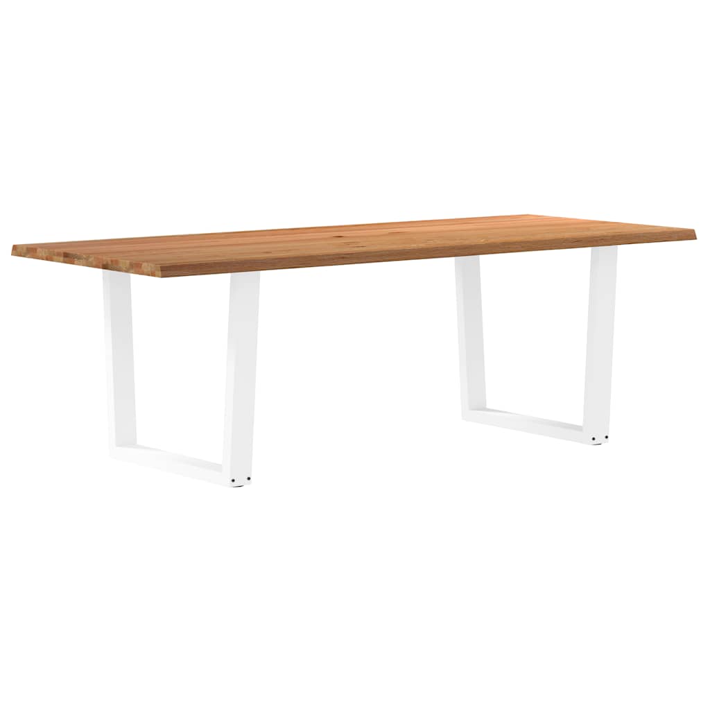 Grande Table en Bois Clair au Design Naturel-100 cm-240 cm-1-La-Fabrique-Industrielle