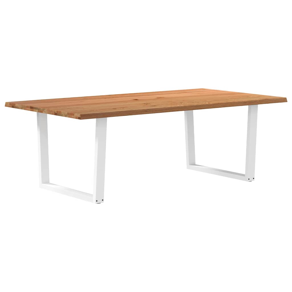 Grande Table en Bois Clair au Design Naturel-120 cm-220 cm-1-La-Fabrique-Industrielle