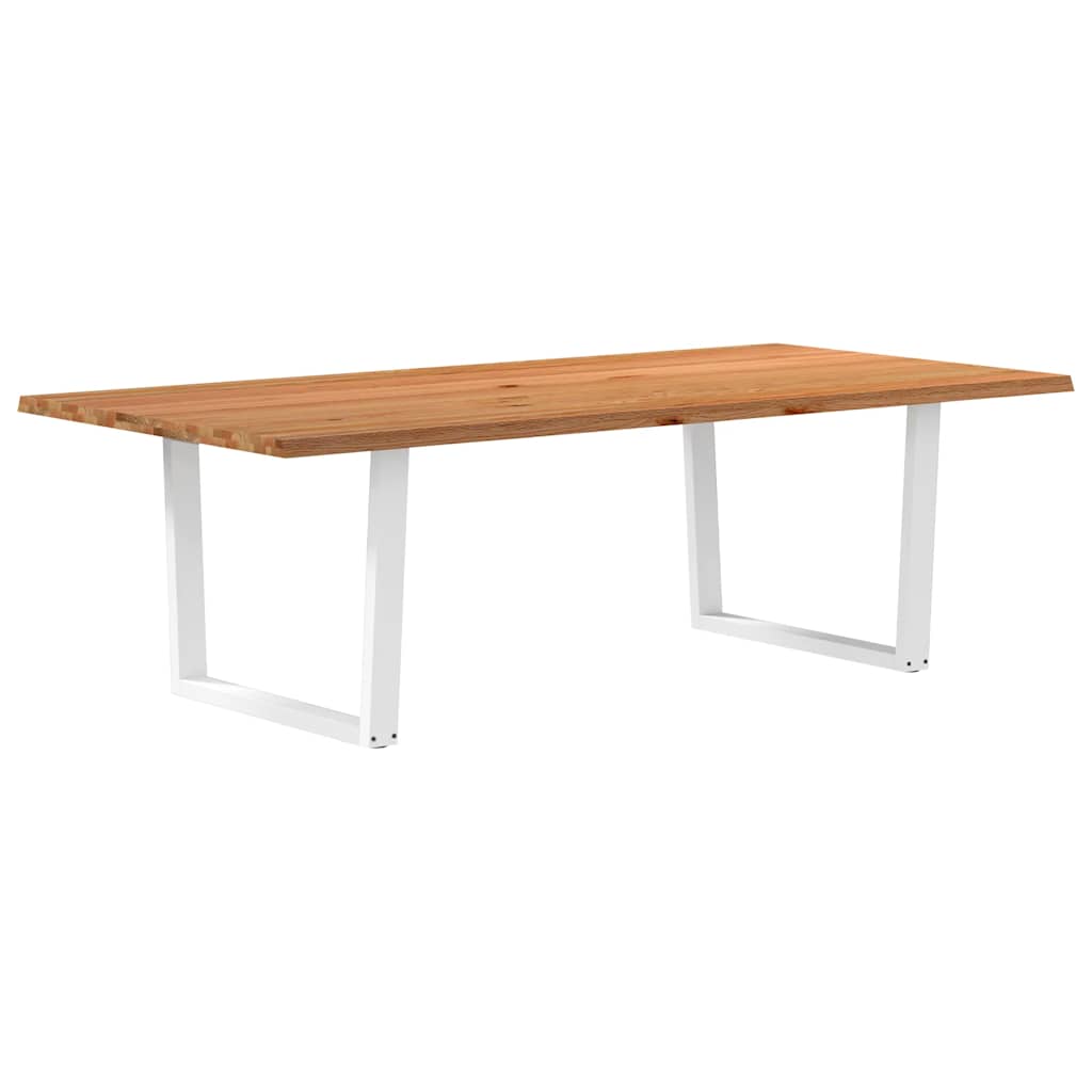 Grande Table en Bois Clair au Design Naturel-120 cm-240 cm-1-La-Fabrique-Industrielle