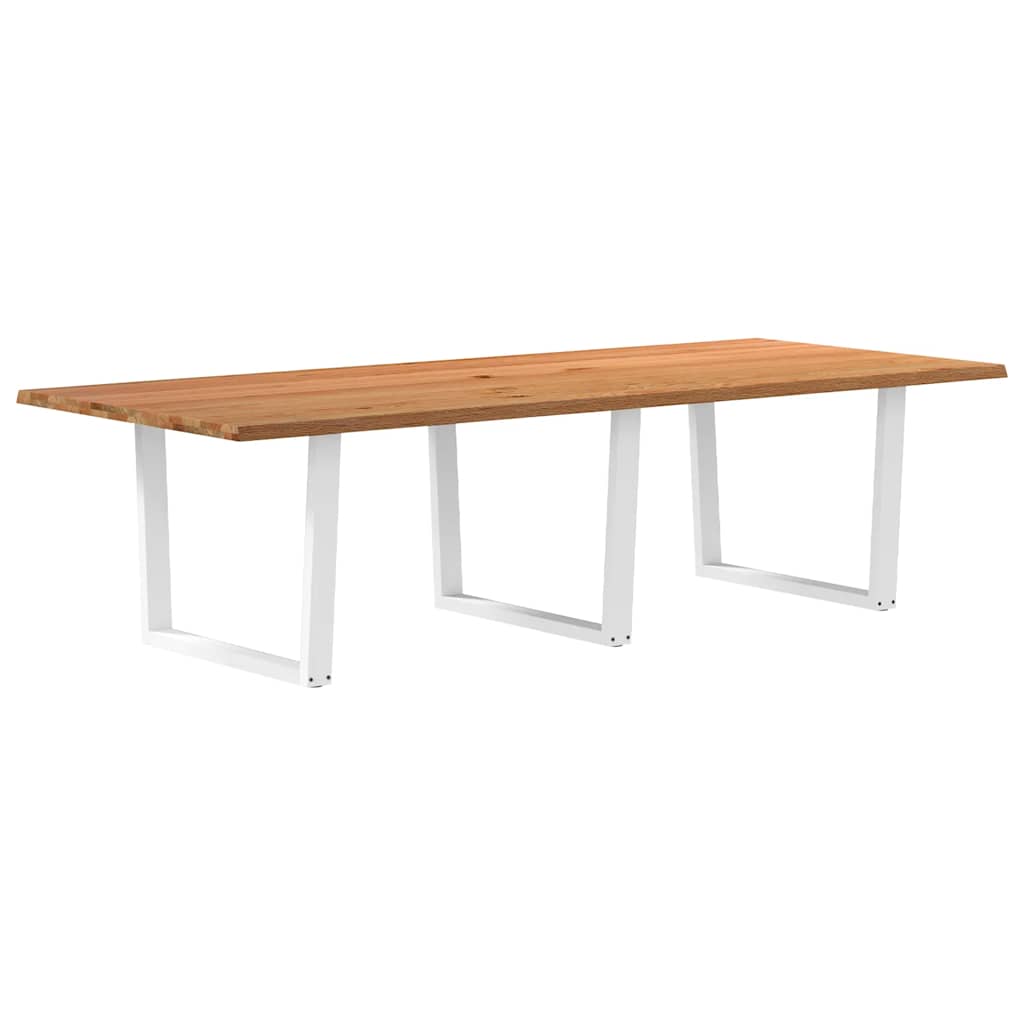 Grande Table en Bois Clair au Design Naturel-120 cm-280 cm-1-La-Fabrique-Industrielle