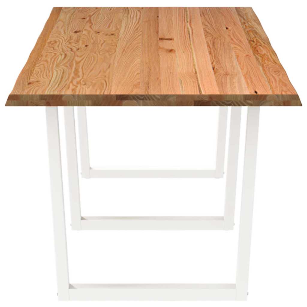 Grande Table en Bois Clair au Design Naturel-La-Fabrique-Industrielle
