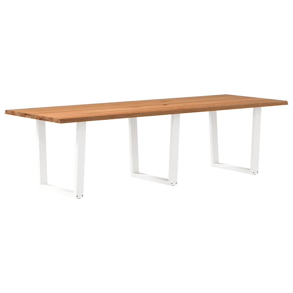 Grande Table en Bois Clair au Design Naturel-La-Fabrique-Industrielle