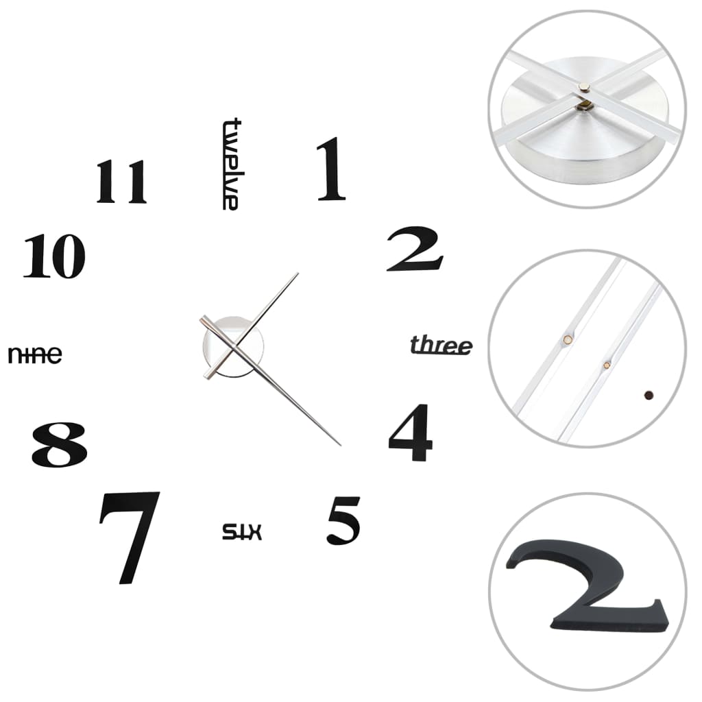 Horloge Industrielle Murale XXL 100 cm-La-Fabrique-Industrielle