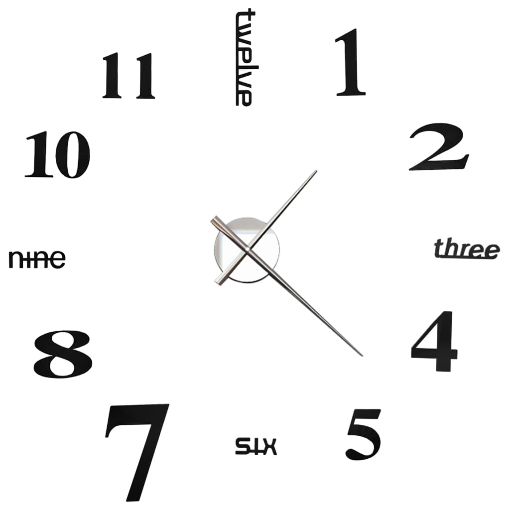 Horloge Industrielle Murale XXL 100 cm-La-Fabrique-Industrielle