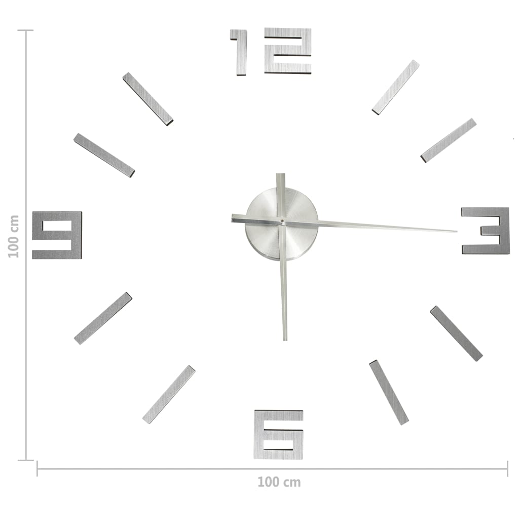Horloge Industrielle XXL avec Effet 3D-La-Fabrique-Industrielle