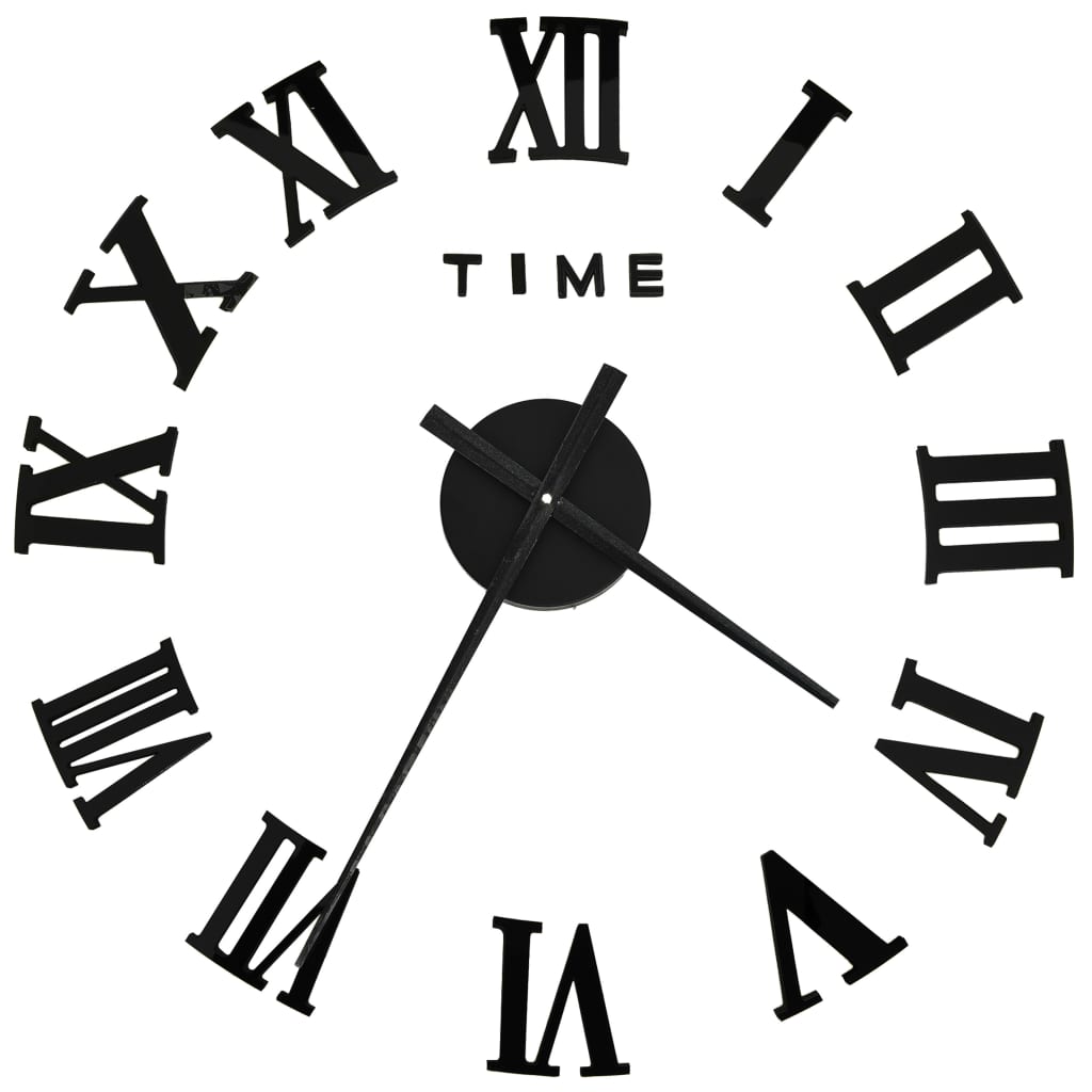 Horloge Murale en Chiffres Romains Design-La-Fabrique-Industrielle