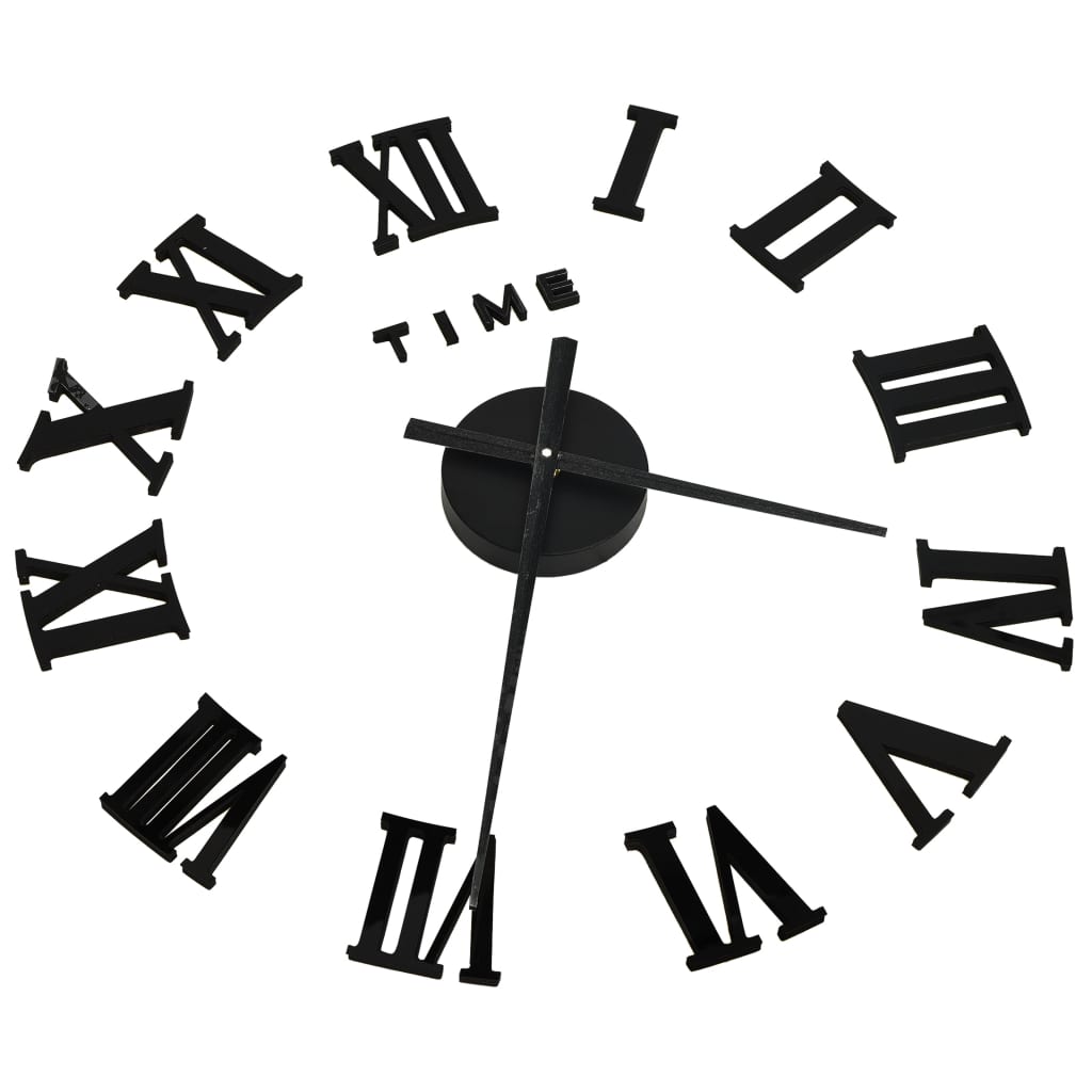 Horloge Murale en Chiffres Romains Design-La-Fabrique-Industrielle