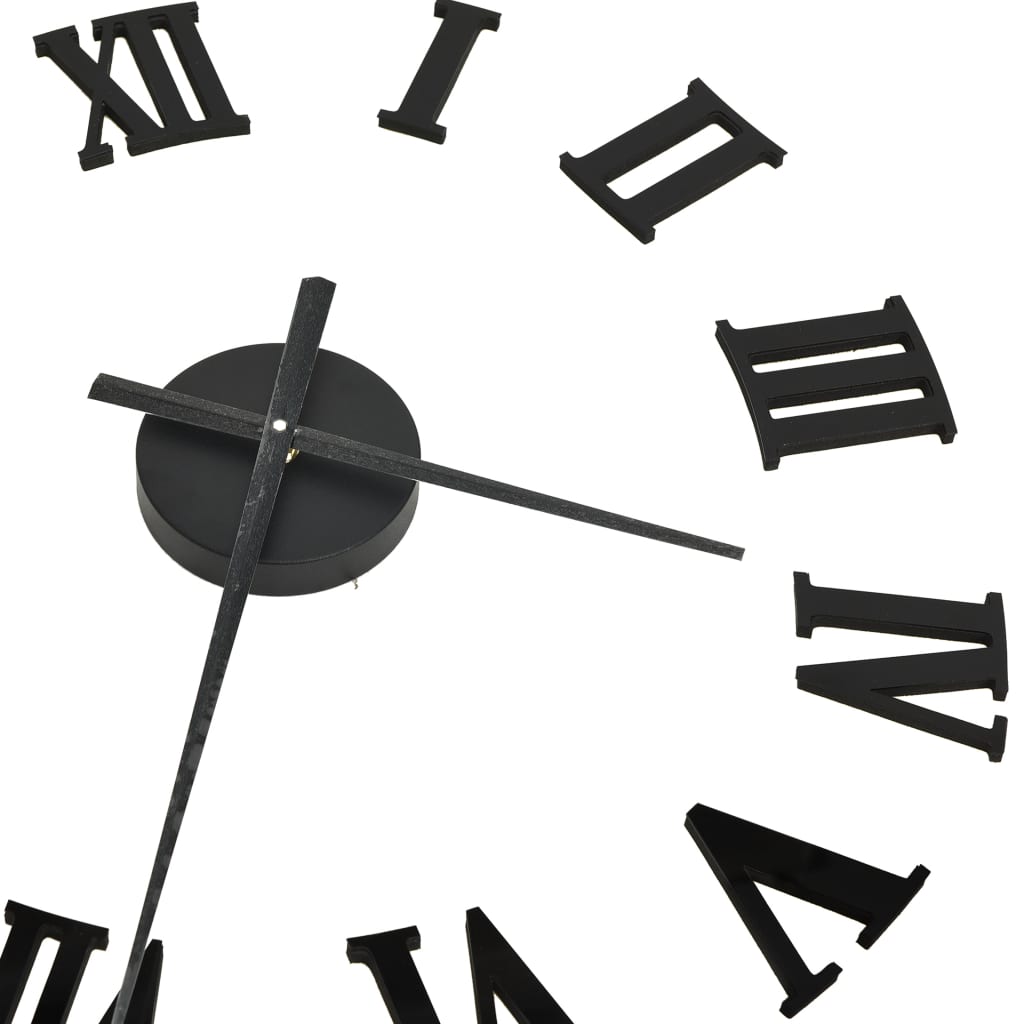 Horloge Murale en Chiffres Romains Design-La-Fabrique-Industrielle