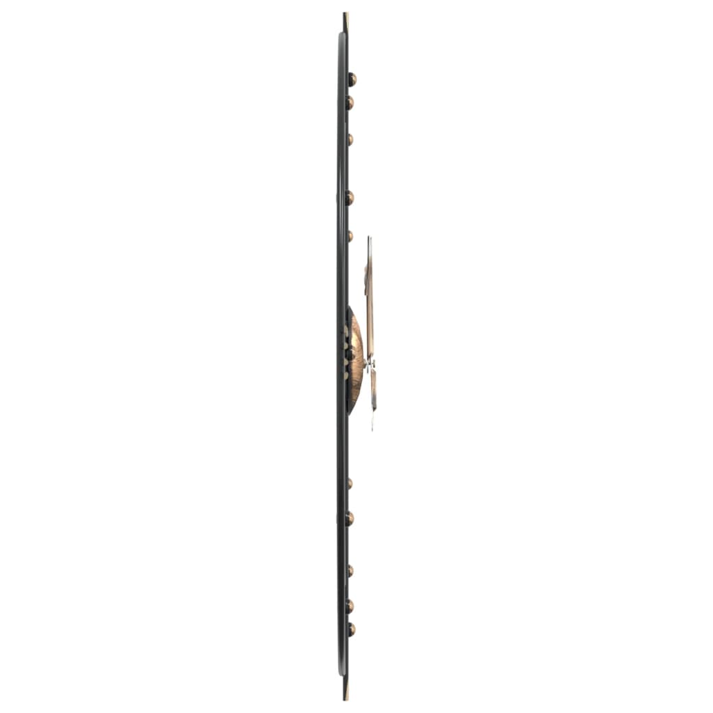 Horloge Murale en Fer au Style Industriel 60 cm-La-Fabrique-Industrielle
