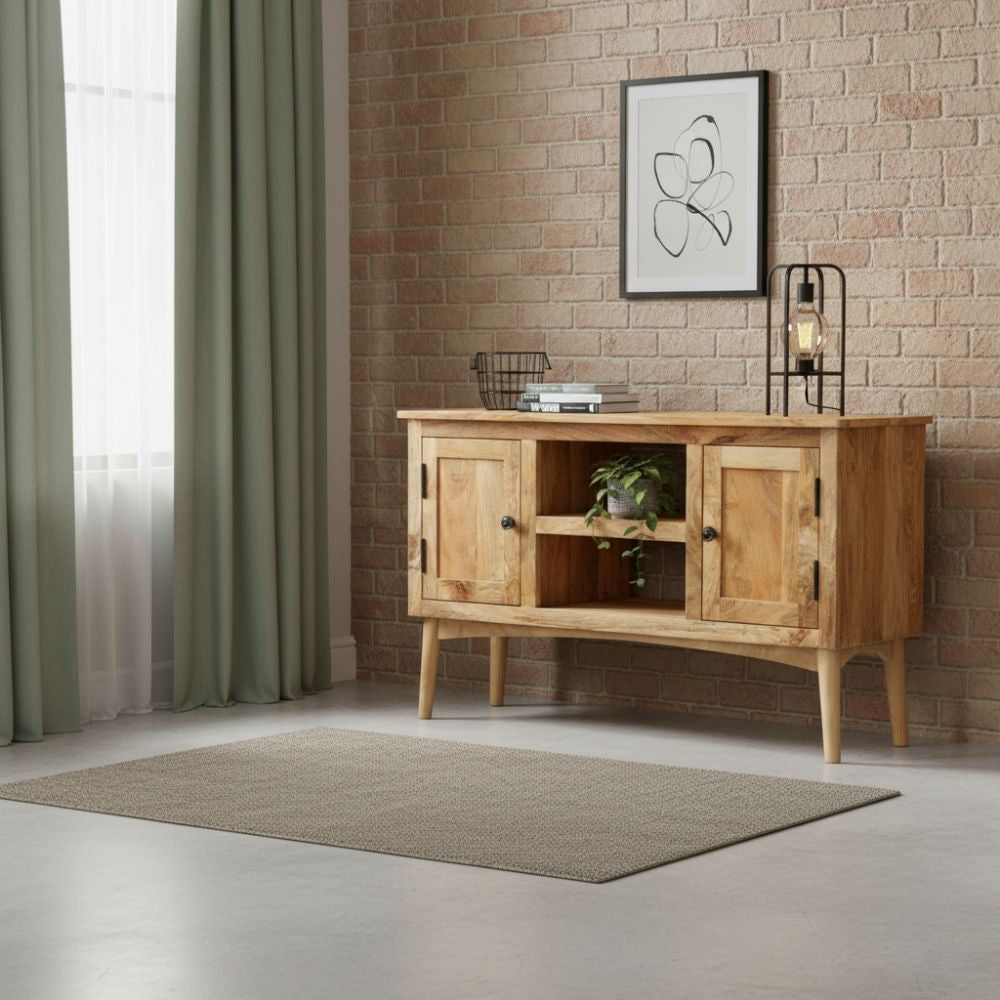 Buffet en Bois Clair de Manguier Massif