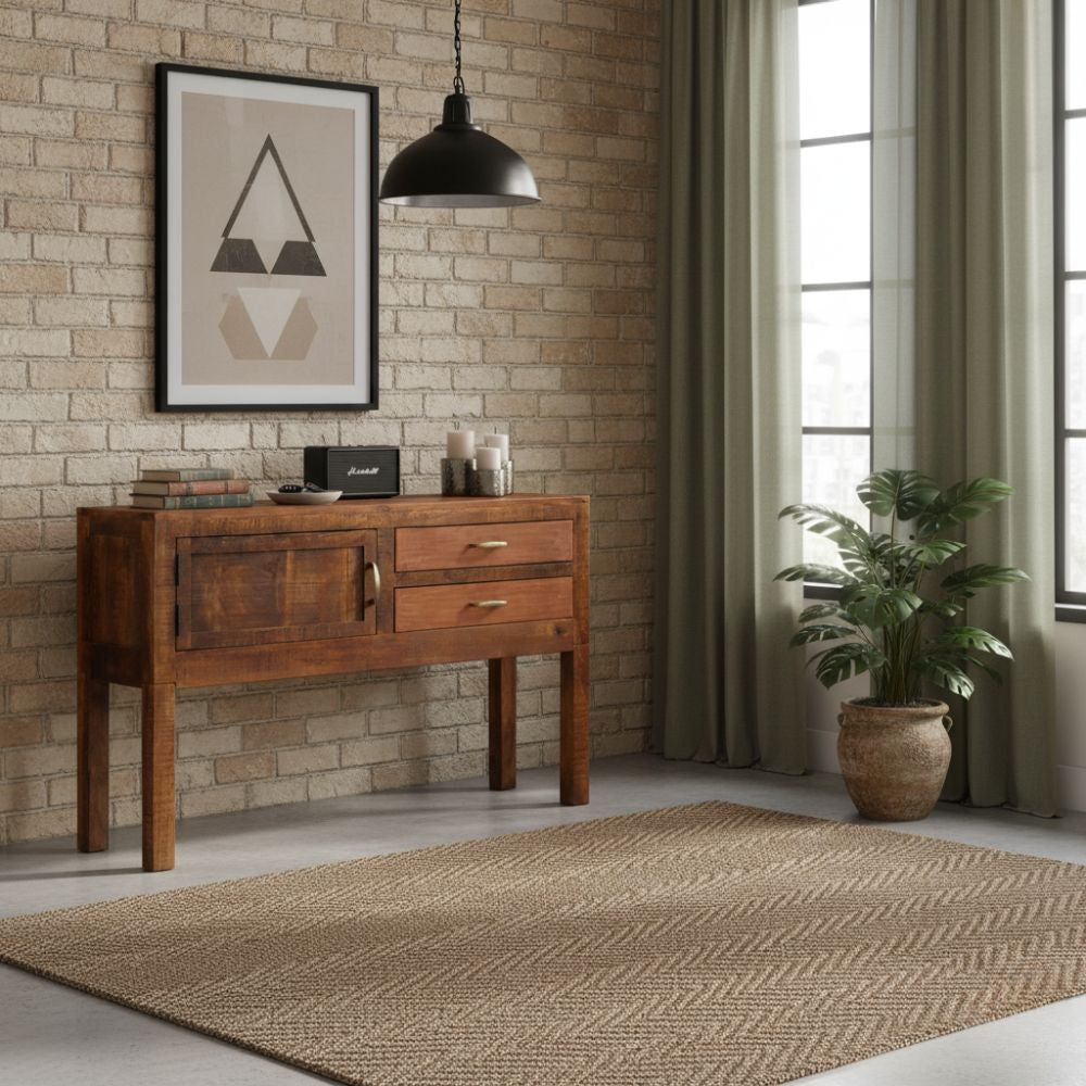 Buffet en Bois de Manguier Industriel