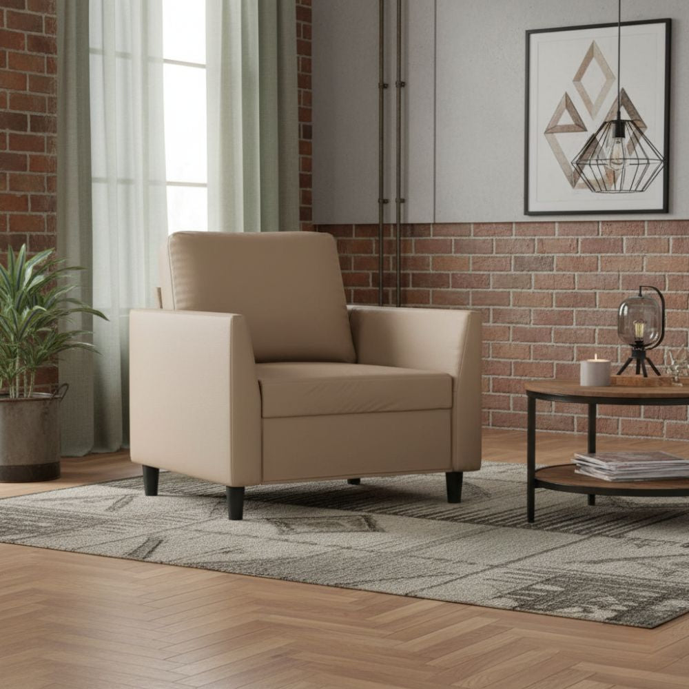 Fauteuil de Salon en Simili Cuir