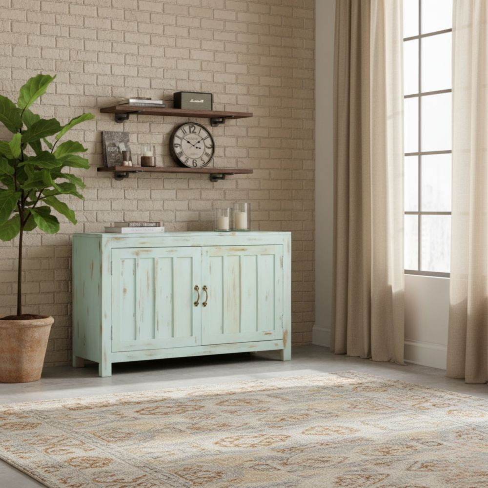 Buffet Ancien en Bois de Manguier