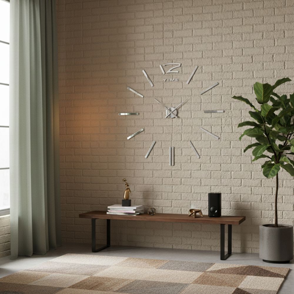 Horloge Murale Industrielle Géante Design