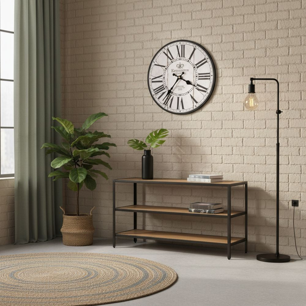 Horloge Murale Industrielle Style Vintage