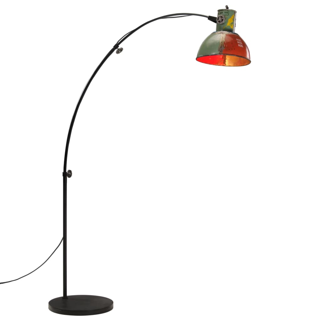 Lampadaire Industriel en Acier Arc-Multicolore-1-La-Fabrique-Industrielle