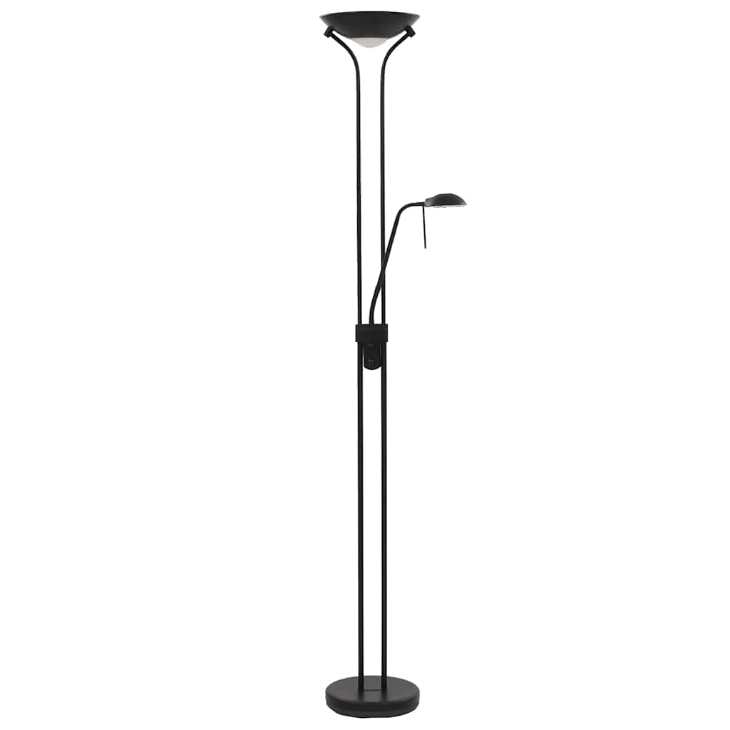 Lampadaire en Acier Noir au Style Industriel LED-La-Fabrique-Industrielle