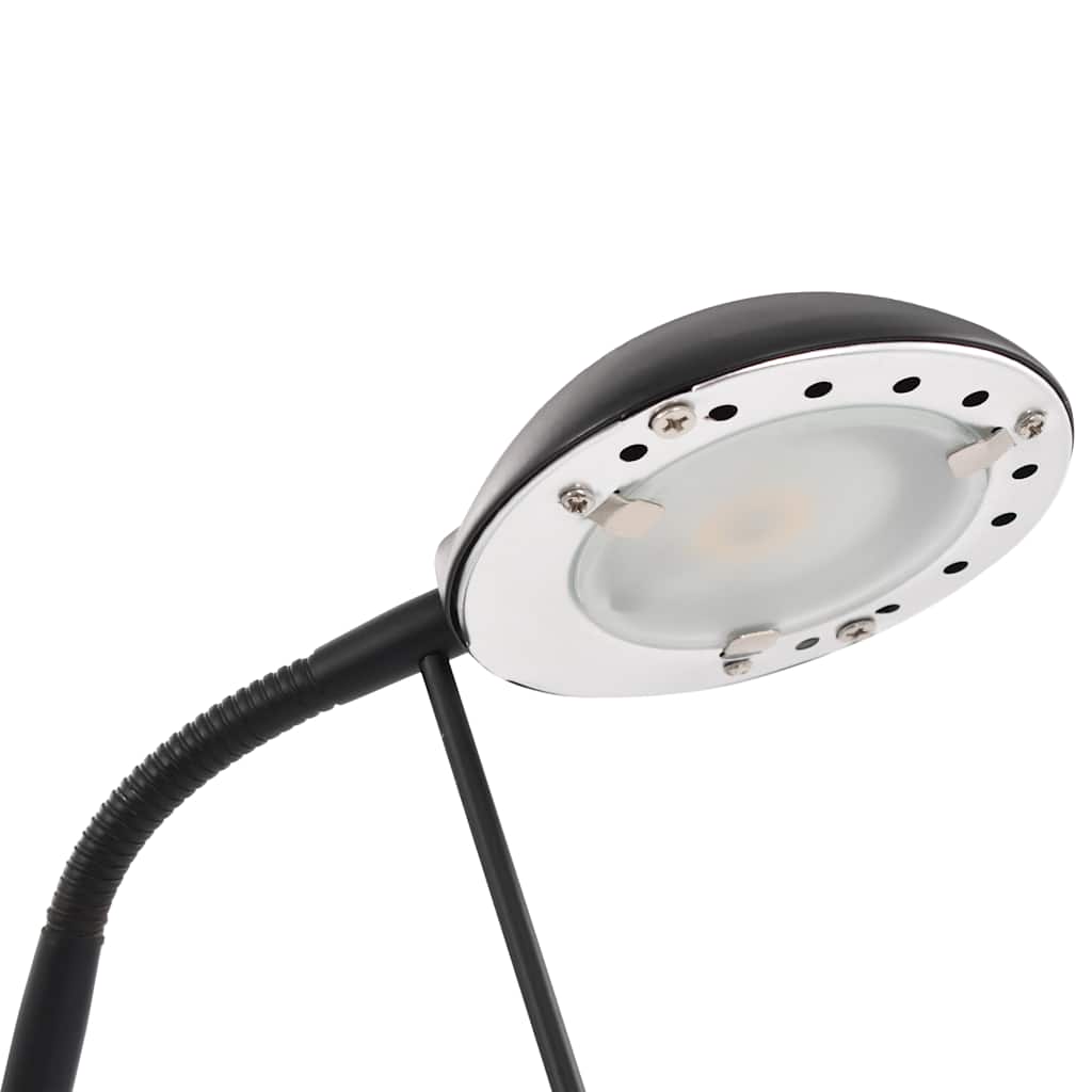 Lampadaire en Acier Noir au Style Industriel LED-La-Fabrique-Industrielle