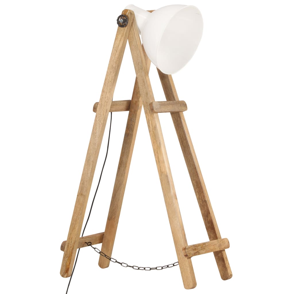 Lampadaire en Bois de Manguier Naturel-La-Fabrique-Industrielle