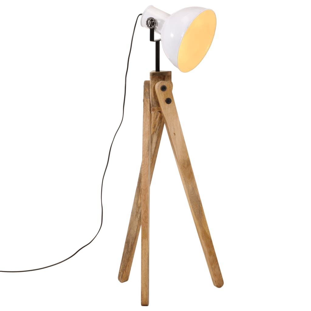 Lampadaire en Bois et Blanc Industriel-Blanc-1-La-Fabrique-Industrielle