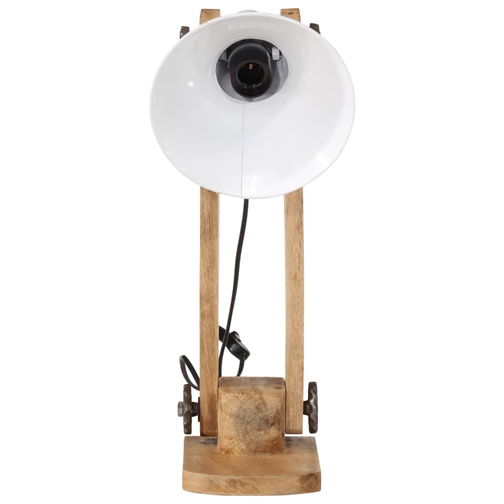 Lampe Industrielle Vintage en Bois et Fer-La-Fabrique-Industrielle