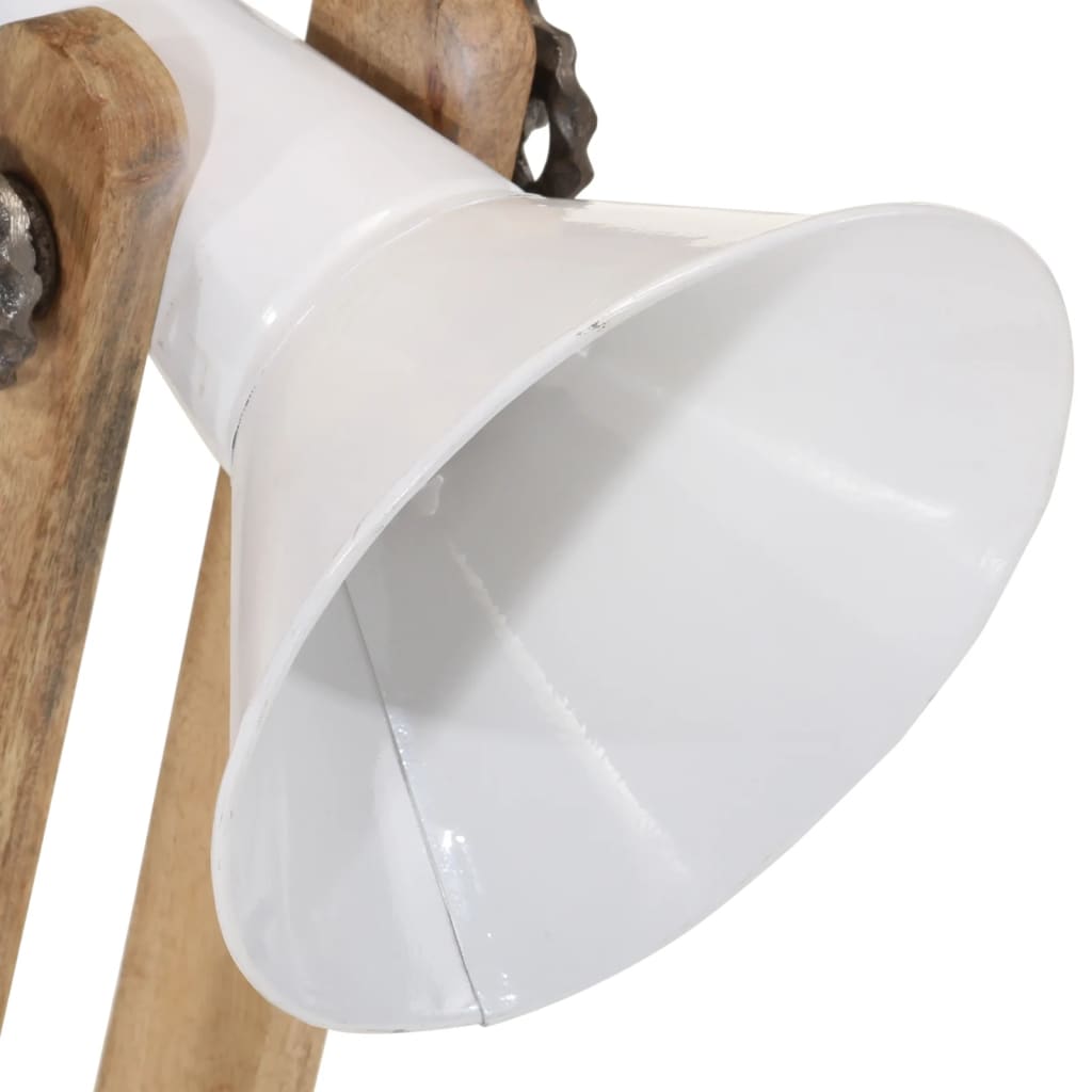 Lampe Industrielle Vintage en Bois et Fer-La-Fabrique-Industrielle