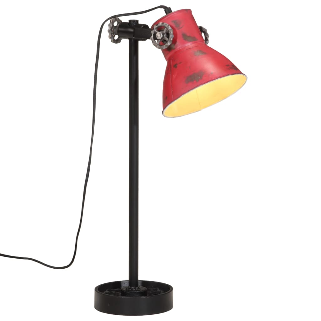 Lampe Industrielle de Bureau-Rouge-1-La-Fabrique-Industrielle